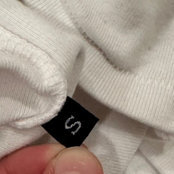 Lonely Ghost Bedazzled Peace Sign Crop Tee - Picture 5 of 5